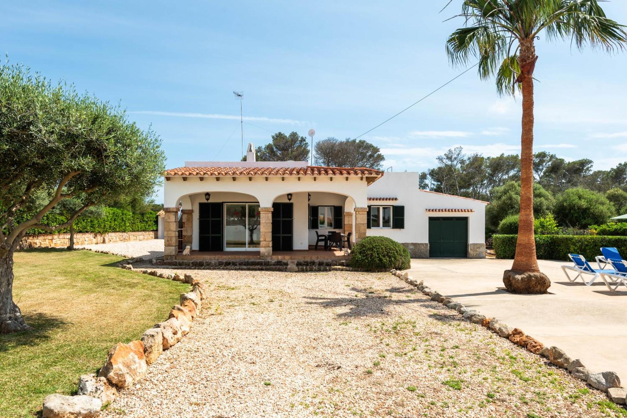 Villa Binisaret I Cala Blanca  Esterno foto