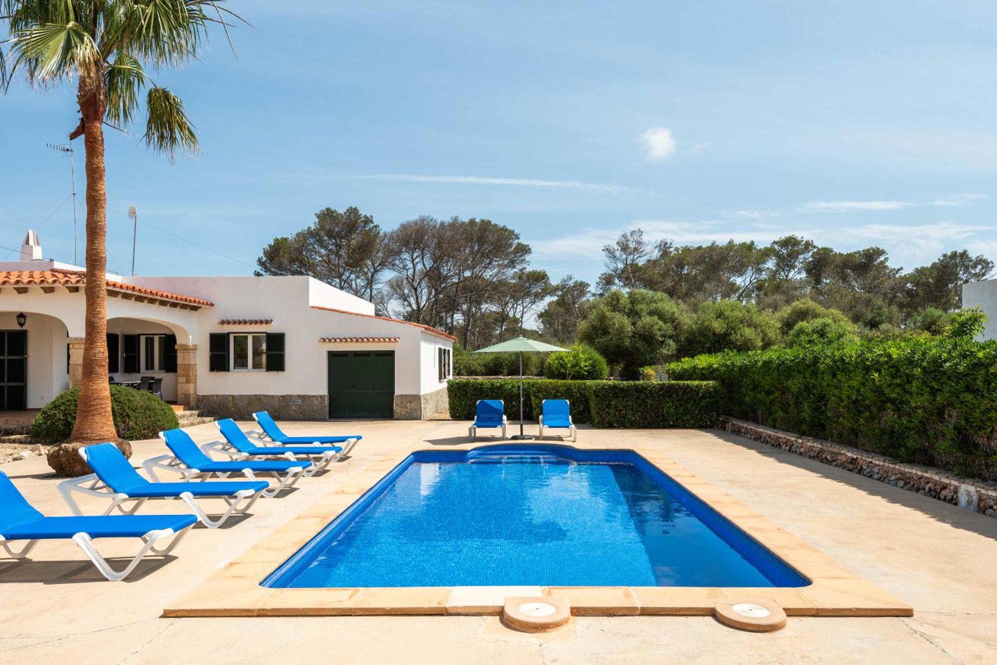 Villa Binisaret I Cala Blanca  Esterno foto