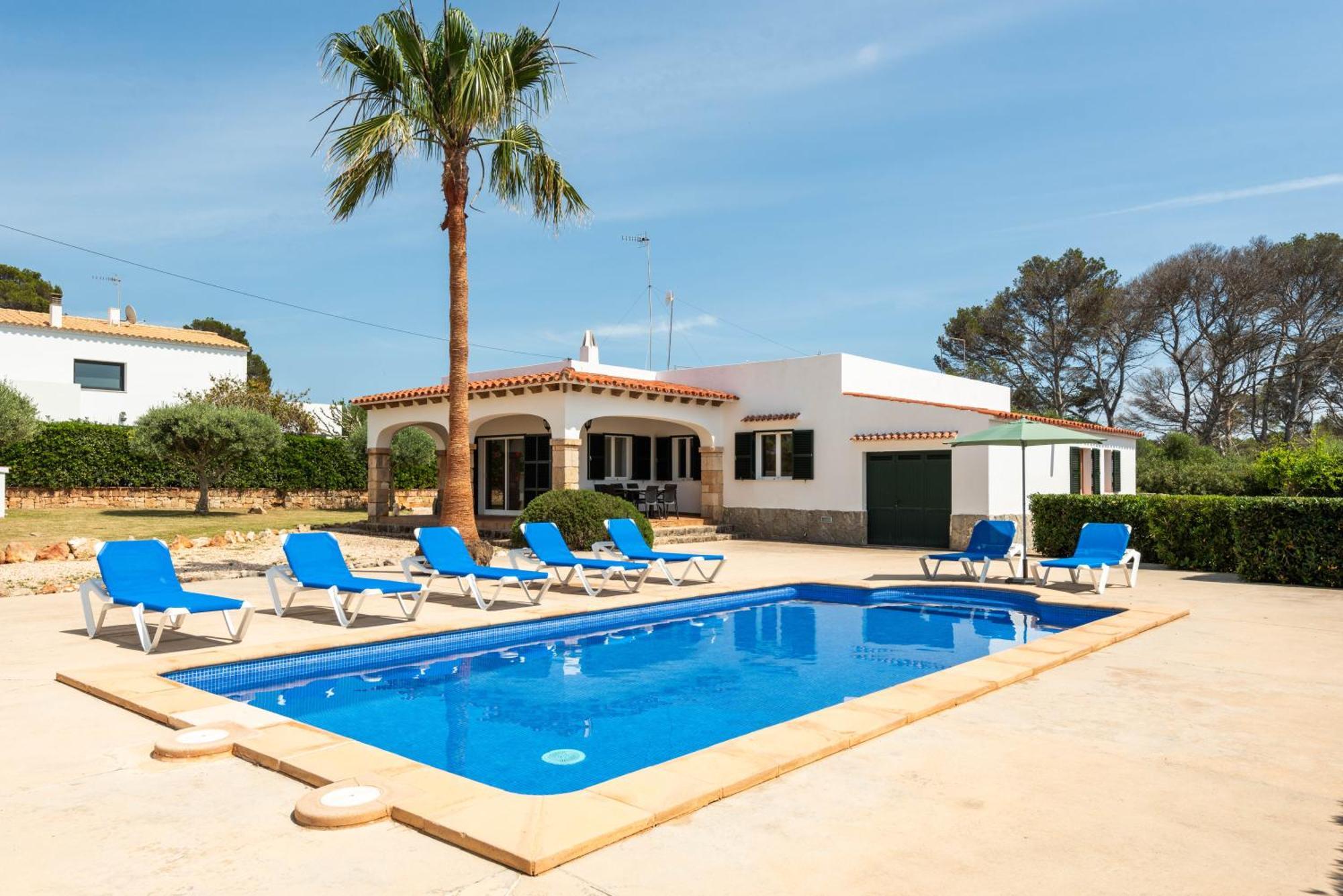 Villa Binisaret I Cala Blanca  Esterno foto
