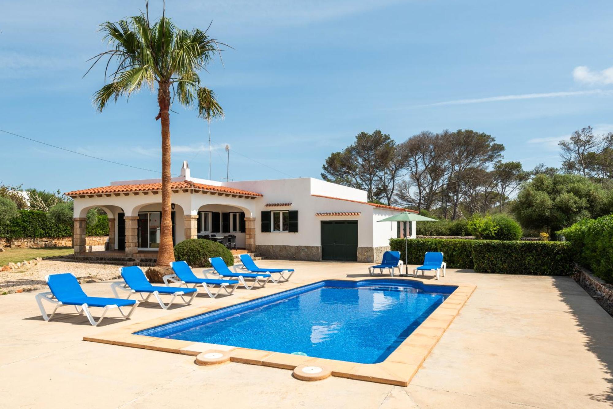 Villa Binisaret I Cala Blanca  Esterno foto